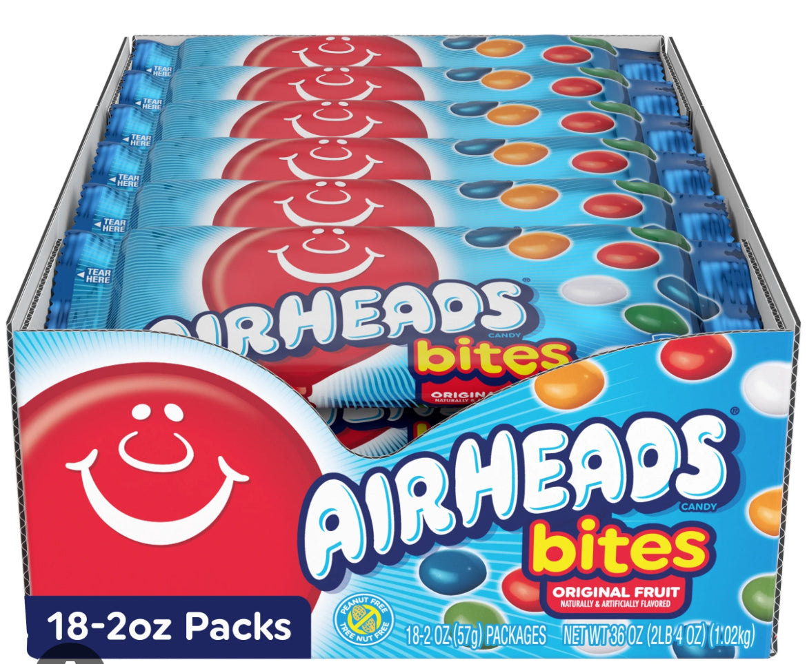 Airheads Bites Original 18-2Oz