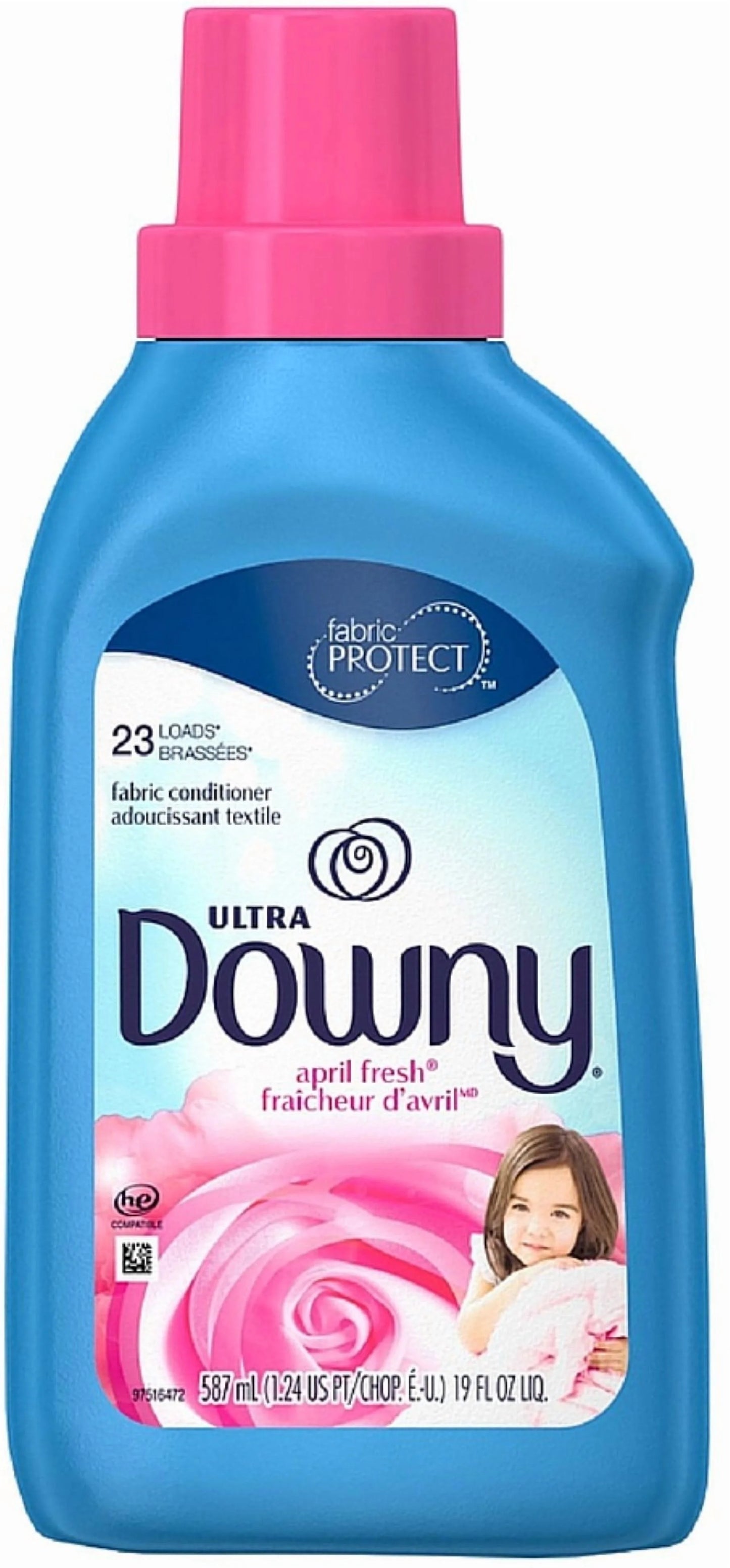 Downy April Fresh Softener 19Oz m, (6 Count)