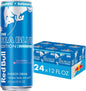 RedBull The Sea Blue Edition Sugar Free Energy Drink 8.4Oz, (24 Count)
