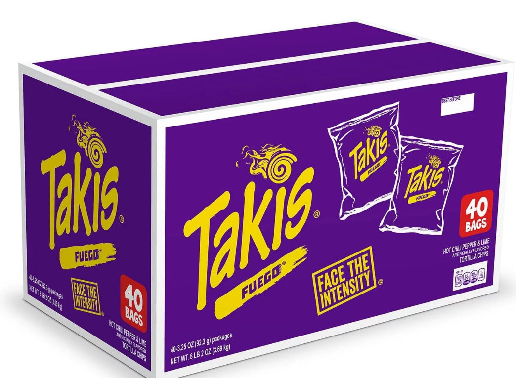 Takis Fuego 40-3.25Oz