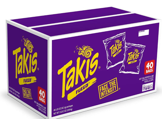 Takis Fuego 40-3.25Oz