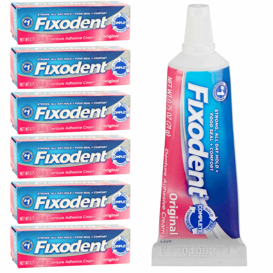 Fixodent Original Denture Adhesive Cream 6-0.75Oz