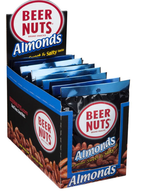 Beer Nuts Almonds 12-2Oz
