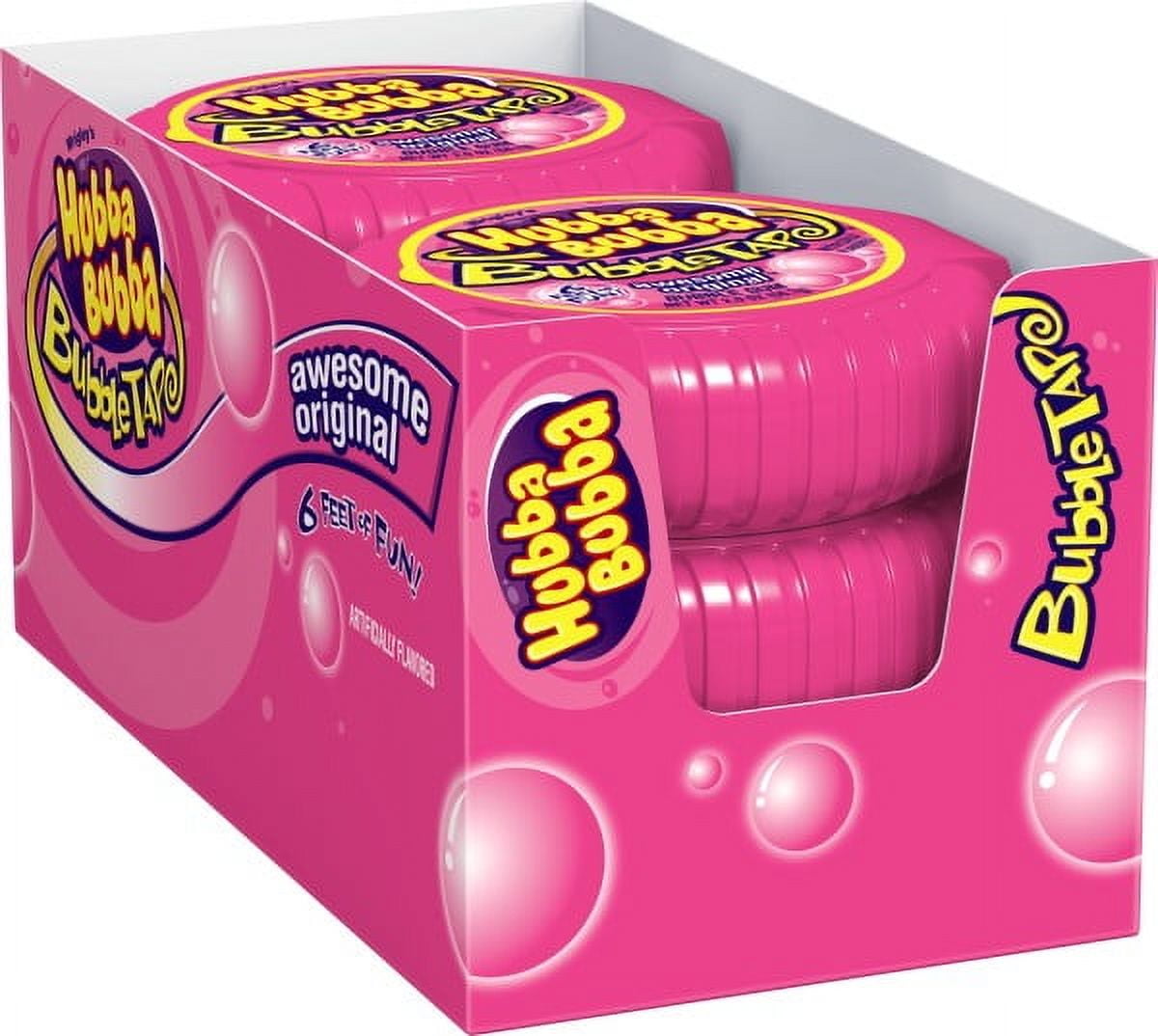Hubba Bubba Original Bubble Gum Tape 2 Ounce (6 Packs)