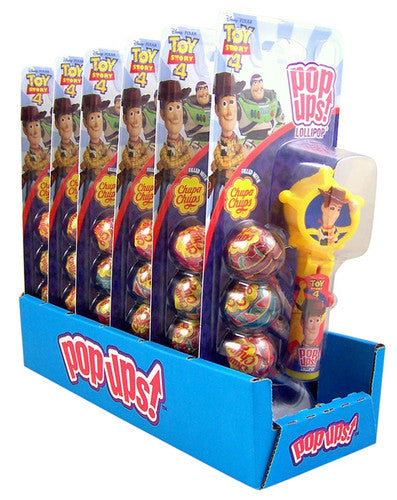 Pop Ups Lollipop Toy 6Pck