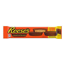 Reese’s Peanut Butter Cups King Size 2.8Oz, (24 Count)