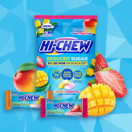 Hi-Chew Reduced Sugar Variety Bag 2.12Oz, (8 Count)
