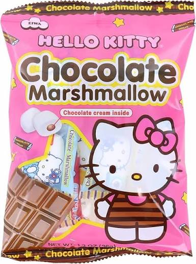 Hello Kitty Chocolate Marshmallow 2.47Oz, (6 Count)