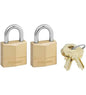 Brass Padlock 12 pack