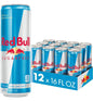 RedBull Sugar Free Energy Drink 16Oz, (12 Count)