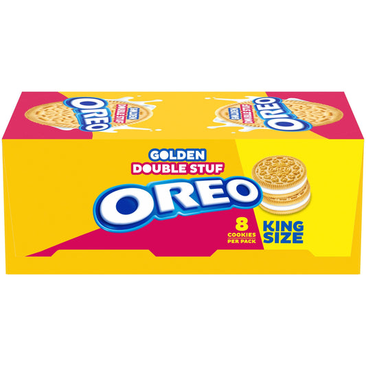 Oreo Golden Double Stuf King Size – 10 pack - 8 Cookies