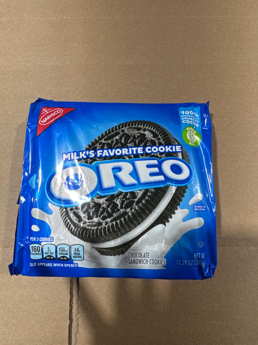 Oreo Original Chocolate Sandwich Cookies – 13.29oz (376g) family size