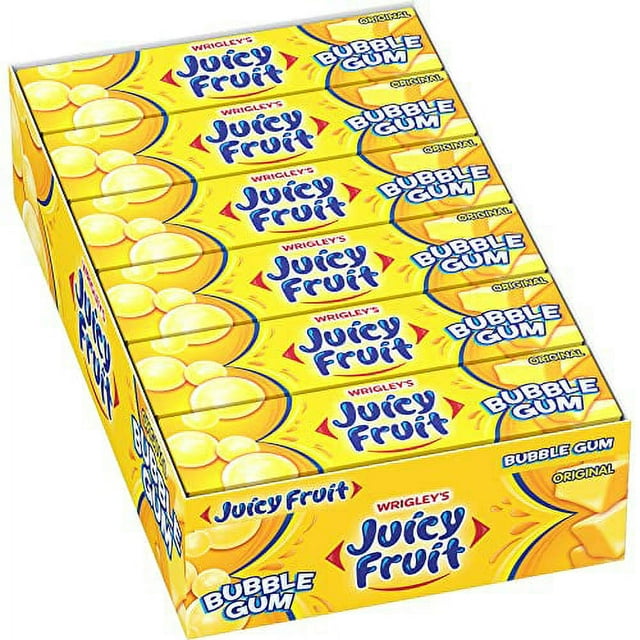 Juicy Fruit Bubble Gum Original 1.41 Ounce