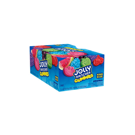 Jolly Rancher Gummies King Size 4.02Oz, (12 Count)