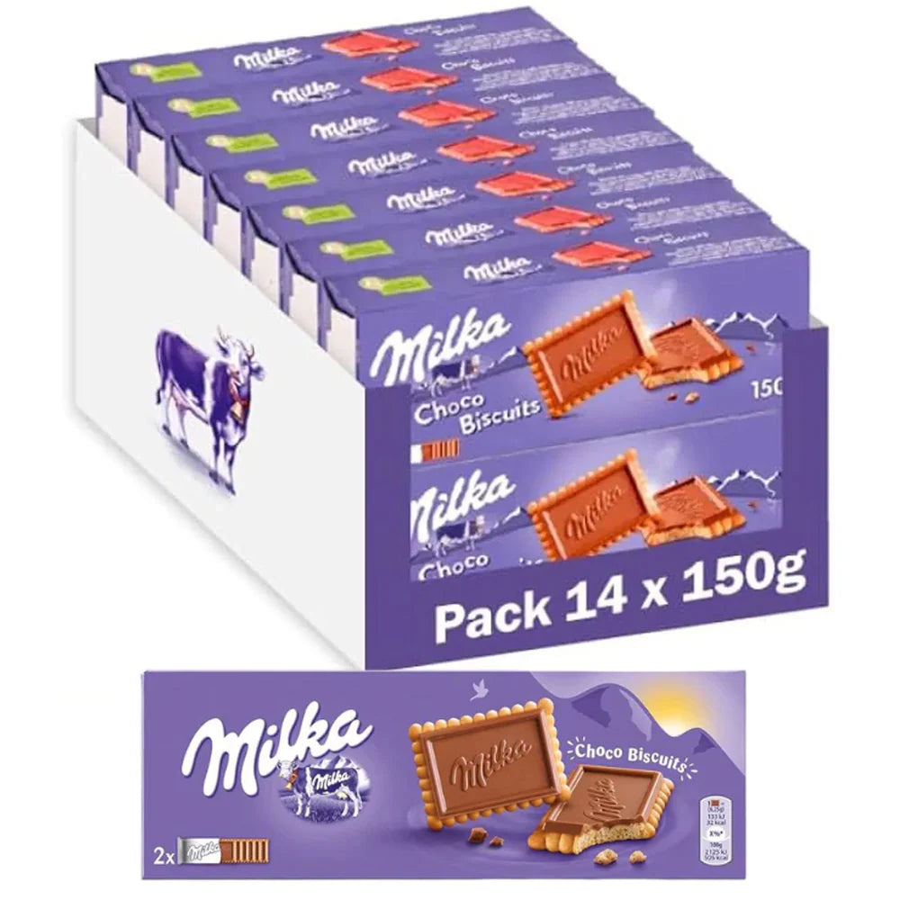 Milka Choco Biscuits 14-150g