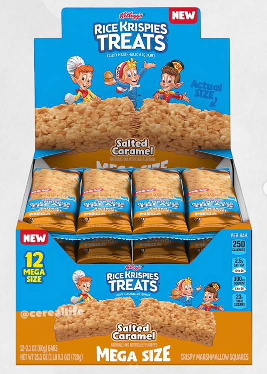 Rice Keispies Treats Salted Caramel Mega Size