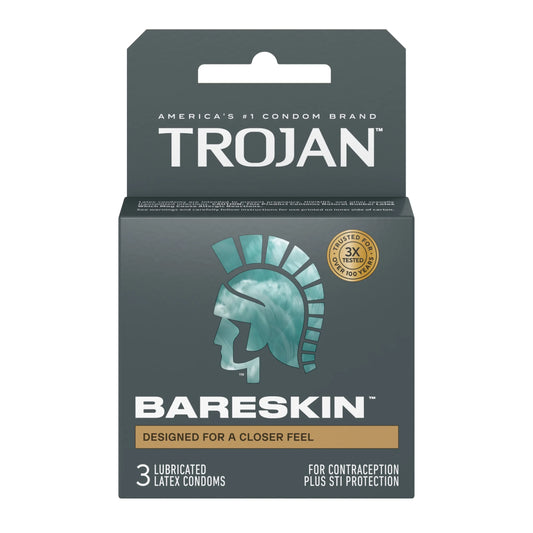 Trojan BareSkin (Sensitivity) Lubricated Premium Latex Condoms