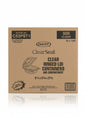 Dart Clear Seal Hinged Lid Containers 8In, (500 Count) - Deli Supplies