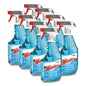 Windex Glass & More Streak-Free Cleaner, 32 Oz, Case of 8 Bottles