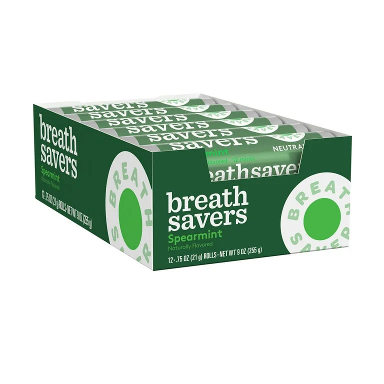 Breath savers Spearmint 12-.75Oz