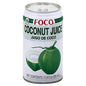 FOCO Coconut Juice with Pulp – 11.8 Fl Oz (24-Pack)