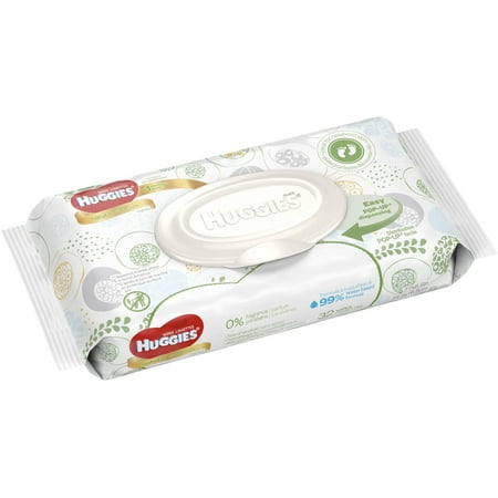 Huggies Natural Care Sensitive Wipes Fragrance Free(036000425116)