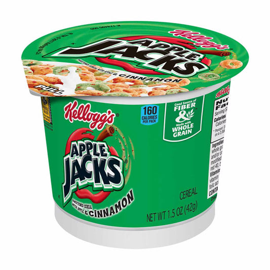 Kellog’s Apple Jacks Cereal 10-1.5Oz