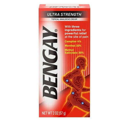 Ultra Strength Bengay Topical Pain Relief Cream, 2 oz