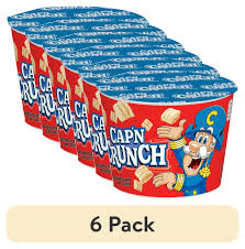 Cap'n Crunch Cereal Cups 6Pck