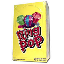 Ring Pop 0.5 Oz, (24 Count)