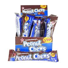 Peanut Chew Milk Chocolatey 25 cent pre-priced(Blue) by Peanut Chew