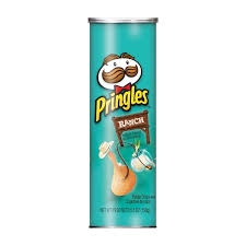 Pringles Ranch Potato Crisp 5.5 Oz. per Can, PK14
