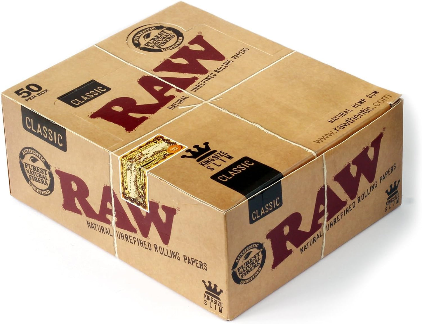 RAW Classic King Size Slim Rolling Papers