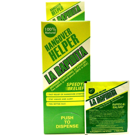 LA RAPIDITA HANGOVER HELPER SPEEDY RELIEF 25-2 TABLETS