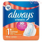 Always Classic 3D Protection 1 / 16 Normal 10 Pads
